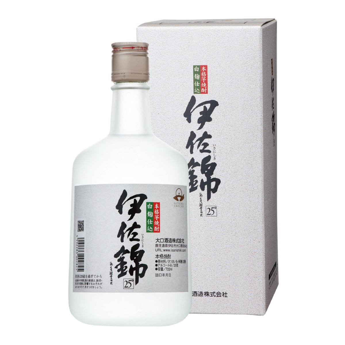 白麹仕込 伊佐錦 25度 720ml – 大口酒造株式会社